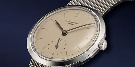 Vintage Antimagnetic Patek Philippe Stainless Steel Watch